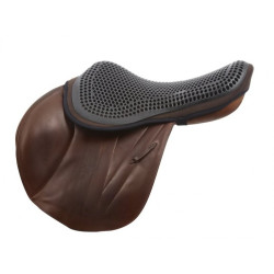 Capa de sela Acavallo Gel Out Cushion Ride 20 mm - Salto Preto