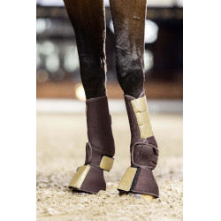 Sinos softoprène Colour Pro HKM Castanho escuro Sinos softoprène Colour Pro HKM Castanho escuro