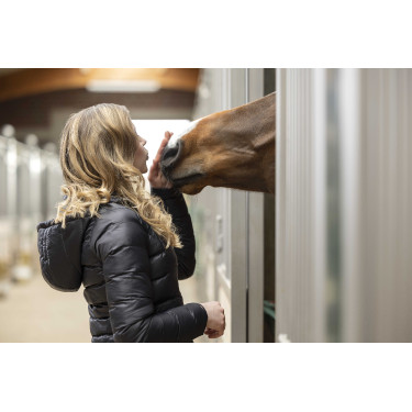 Casaco acolchoado Lena HKM Preto / dourado rosa