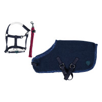 Conjunto inicial Cuddle Pony HKM Vermelho