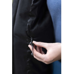 Casaco longo impermeável Hillary HKM Preto Casaco longo impermeável Hillary HKM Preto