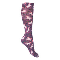 Meias para crianças Bern HKM Lilás / rosa Meias para crianças Bern HKM Lilás / rosa