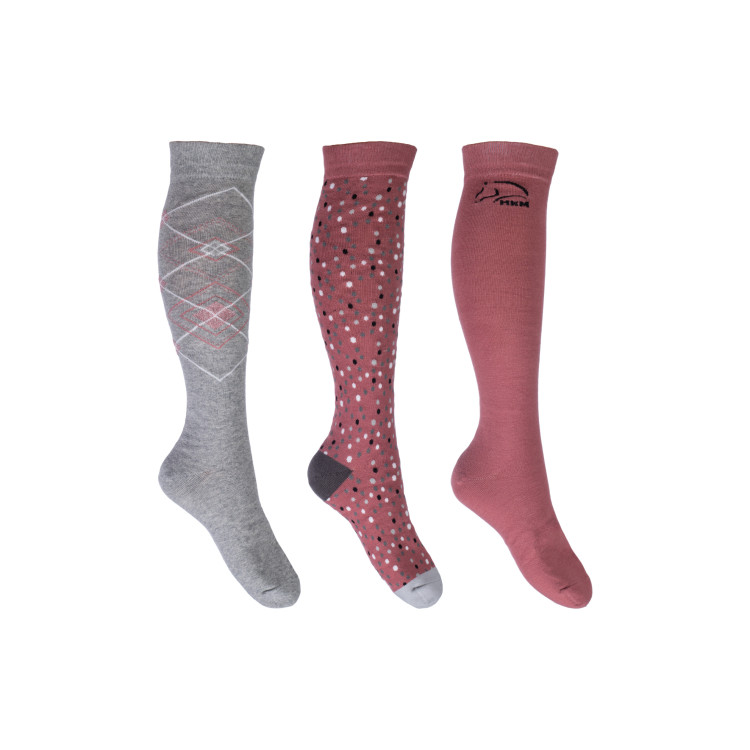 Meias Colorado HKM conjunto com 3 peças Meias Colorado HKM conjunto com 3 peças