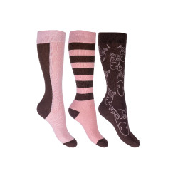 Meias para crianças Houston HKM conjunto com 3 Meias para crianças Houston HKM conjunto com 3