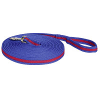 Longe voor werk Soft 8 m HKM Azul real / vermelho Longe voor werk Soft 8 m HKM Azul real / vermelho