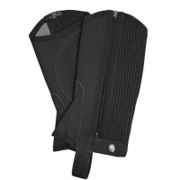Mini Chaps em nubuck HKM Castanho escuro Mini Chaps em nubuck HKM Castanho escuro
