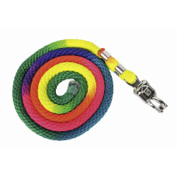 Corda Multicolor com mosquetão antipânico HKM Corda Multicolor com mosquetão antipânico HKM