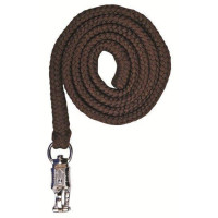 Longe Stars com mosquetão antipânico HKM Castanho escuro Longe Stars com mosquetão antipânico HKM Castanho escuro