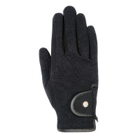 Luvas Professional Nubuk HKM Preto / preto