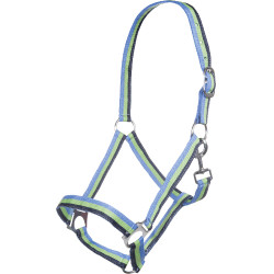 Cabresto Budapest HKM Azul-marinho / verde / azul-real Multicolor