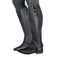 Mini Chaps Elásticas HKM Preto Mini Chaps Elásticas HKM Preto