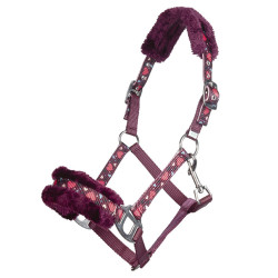 Cabresto Heart HKM Vermelho escuro
