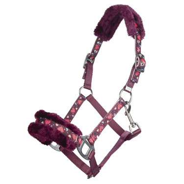 Cabresto Heart HKM Vermelho escuro