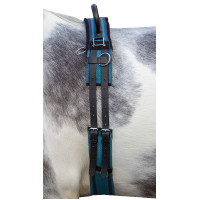 Surcinta de lona com alça HKM Marinho / azul céu