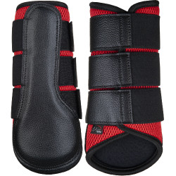 Gamaschen Breath HKM Vermelho / preto Gamaschen Breath HKM Vermelho / preto