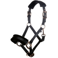 Caveção Rosegold Glamour Style HKM Preto / dourado rosa