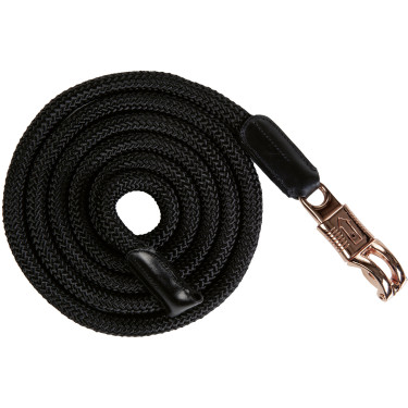Longe Rosegold Glamour Style mosquetão antip. HKM Longe Rosegold Glamour Style mosquetão antip. HKM