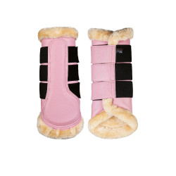 Guêtres Comfort Premium Fur HKM Rosa claro