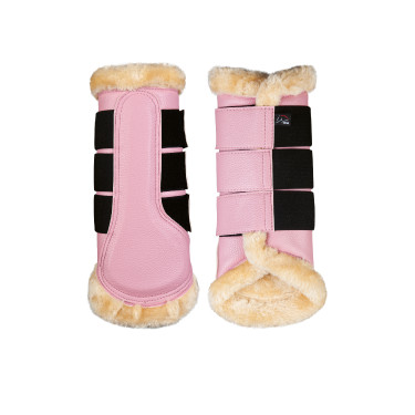 Guêtres Comfort Premium Fur HKM Rosa claro