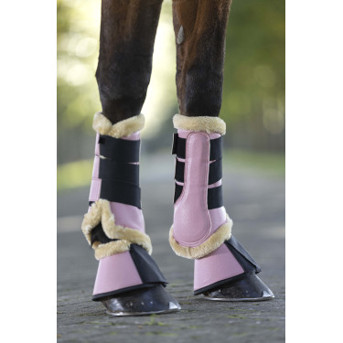 Guêtres Comfort Premium Fur HKM Rosa claro Guêtres Comfort Premium Fur HKM Rosa claro