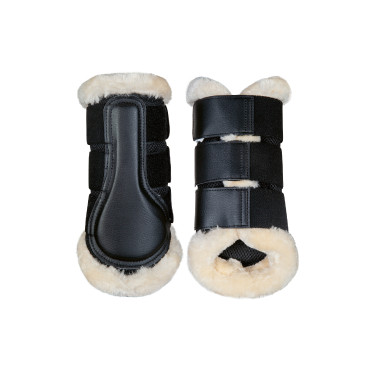 Guêtres Comfort Mesh HKM Preto