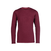 Polo de mangas compridas Amelie HKM Vermelho escuro