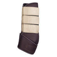 Guêtres softoprène Colour Pro HKM Castanho escuro Guêtres softoprène Colour Pro HKM Castanho escuro