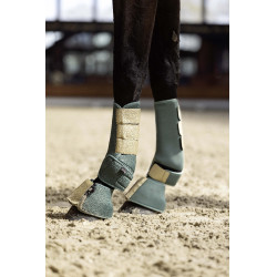 Guêtres softoprène Colour Pro HKM Verde-oliva Guêtres softoprène Colour Pro HKM Verde-oliva