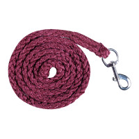 Longe Berry com mosquetão HKM Vermelho escuro