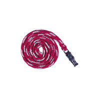 Longe Sweet Valentine com mosquetão antipan. HKM Rosa / prateado