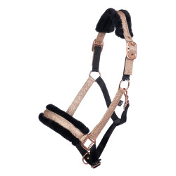 Cabresto Rosegold Glitter Style HKM Cabresto Rosegold Glitter Style HKM