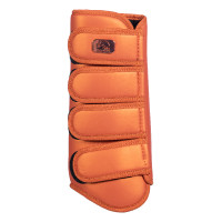 Guétras de dressage Edinburgh traseiras HKM Brandy Castanho Guétras de dressage Edinburgh traseiras HKM Brandy Castanho