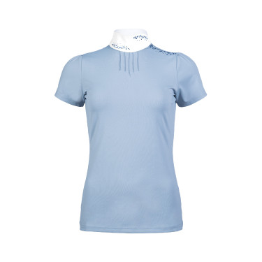 Polo de competição Darya HKM Azul cinzento