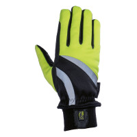 Luvas Reflective HKM Amarelo fluorescente