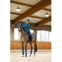 Polo de mangas compridas Port Royal HKM Azul escuro