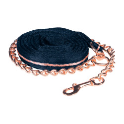 Longe de apresentação HKM Marinho / dourado rosa Azul