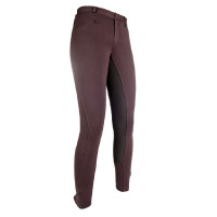 Basic-Reithose Belmtex Grip 3/4-Gesäßeinsatz HKM Castanho escuro / castanho escuro Basic-Reithose Belmtex Grip 3/4-Gesäßeinsatz HKM Castanho escuro / castanho escuro
