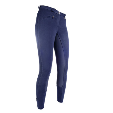 Basic-Reithose Belmtex Grip 3/4-Gesäßeinsatz HKM Azul escuro / azul escuro
