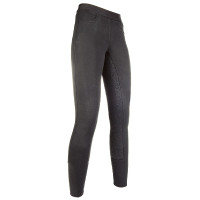 Legging Yvi com fundo integral em silicone HKM Preto