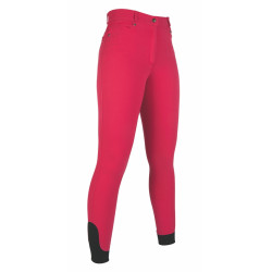 Calça 5 bolsos estilo com fundo integral em silicone HKM Calça 5 bolsos estilo com fundo integral em silicone HKM