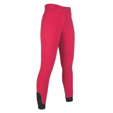 Calça 5 bolsos estilo com fundo integral em silicone HKM Calça 5 bolsos estilo com fundo integral em silicone HKM