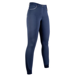 Calça Equilibrio Style com fundo integral em silicone HKM Calça Equilibrio Style com fundo integral em silicone HKM