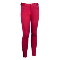 Calça de equitação Allure com joelheiras em silicone HKM Arando Rosa Calça de equitação Allure com joelheiras em silicone HKM Arando Rosa
