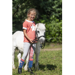 Hose Bibi&Tina Vollbesatz Silikon HKM Cinza claro Cinzento