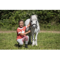 Hose Bibi&Tina Vollbesatz Silikon HKM Cinza claro Cinzento