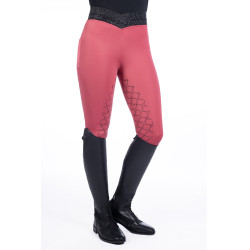 Legging Ruby com assento completo em silicone HKM Ferrugem Castanho