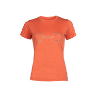 Camiseta Edinburgh Bit HKM Brandy Castanho Camiseta Edinburgh Bit HKM Brandy Castanho