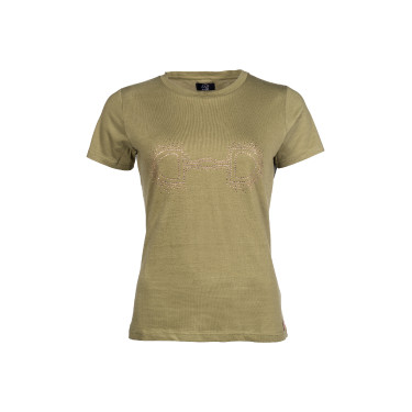 Camiseta Edinburgh Bit HKM Verde-oliva