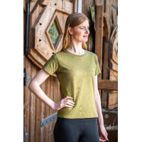 Camiseta Edinburgh Bit HKM Brandy Castanho Camiseta Edinburgh Bit HKM Brandy Castanho