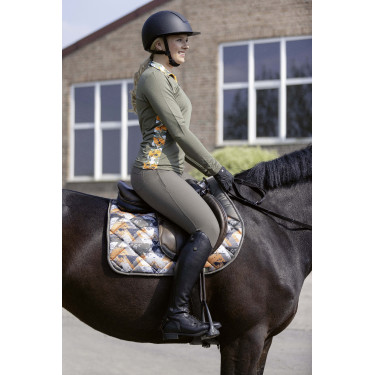 Tapete Lyon Active HKM Verde-oliva